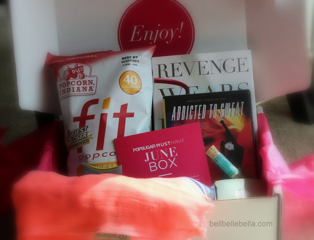 June 2013 POPSUGAR Must Have Box Review graphic