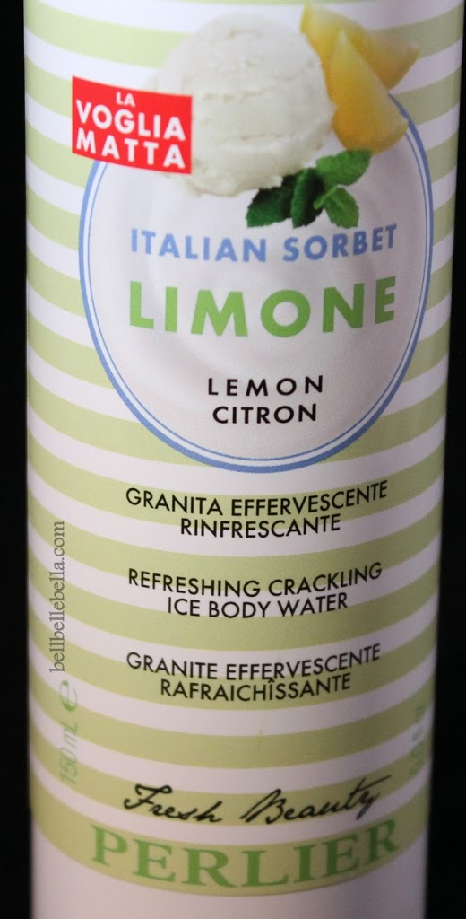 Need to Cool Down? Try Perlier’s Lemon Sorbet Refreshing Ice Granita! graphic