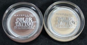 Maybelline Color Tattoos in Matte Brown and Just Beige