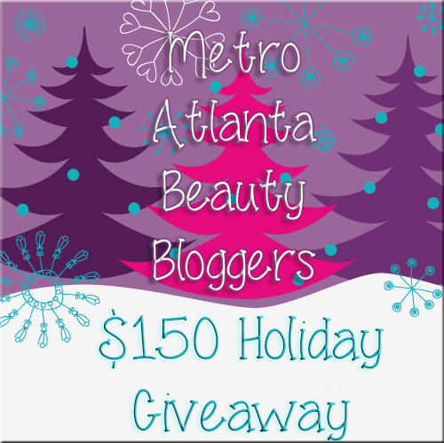 Metro Atlanta Beauty Bloggers $150 Holiday Giveaway! graphic