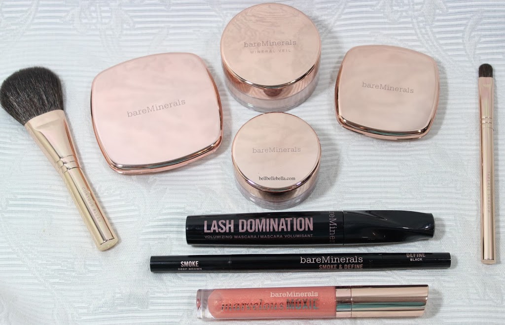 Bare Minerals Glamour Now Collection Review graphic