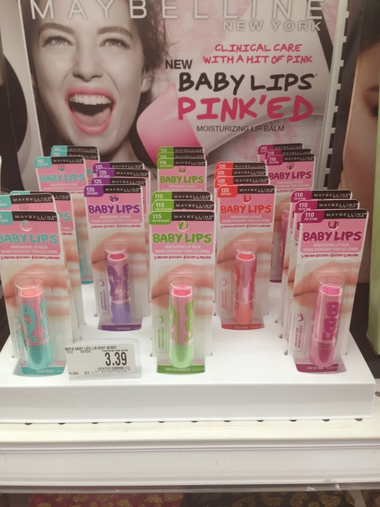 New! Maybelline Baby Lips Pink’d Collection for Spring 2014 graphic