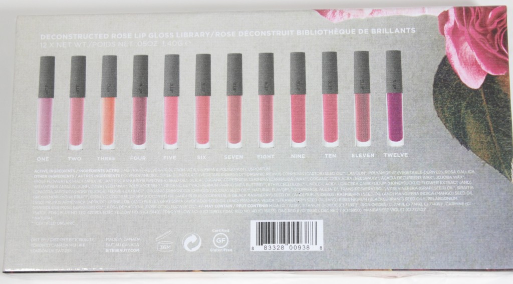 Bite Beauty Deconstructed Rose Lip Gloss Library