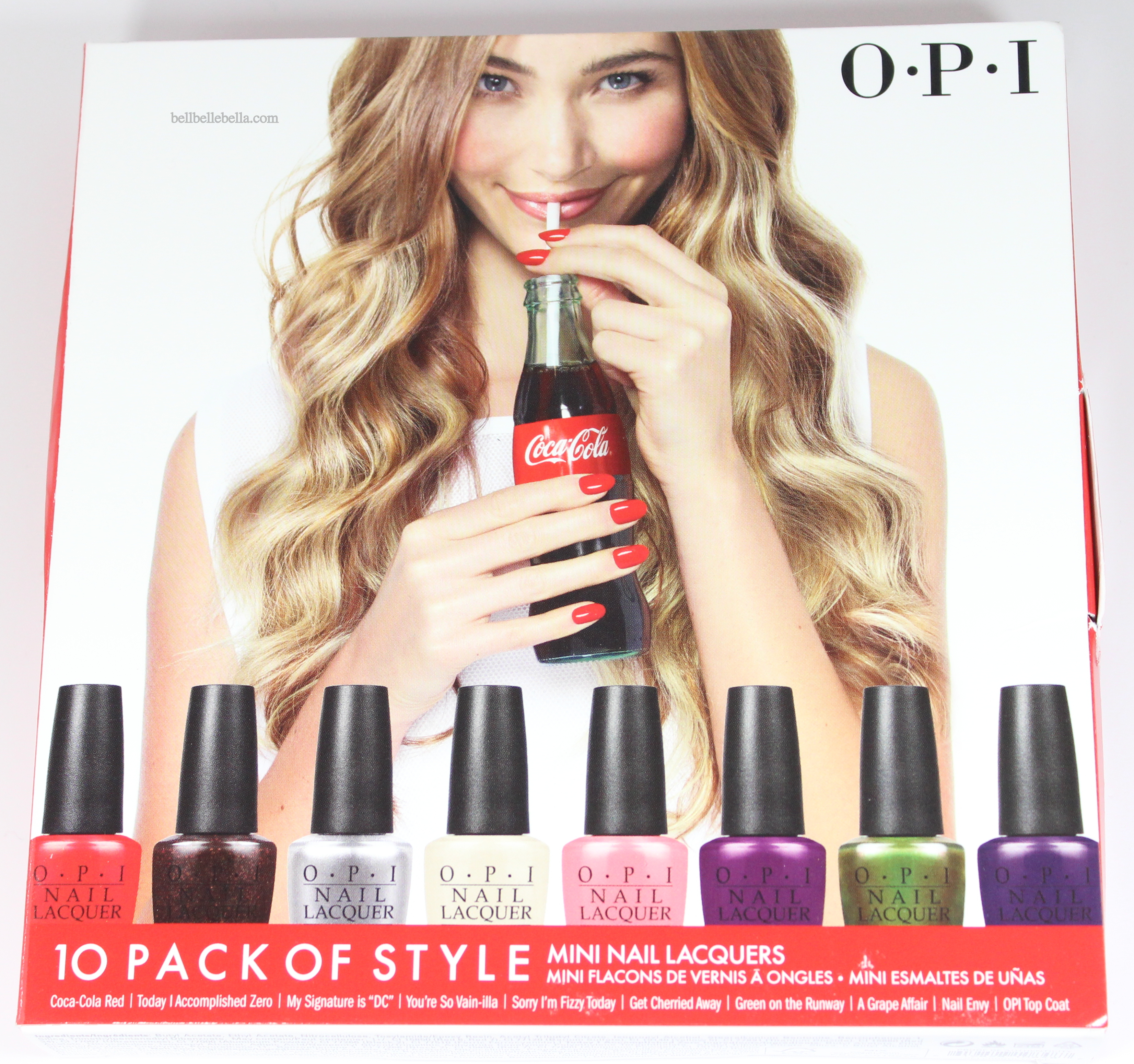 Icons of Happiness: OPI and Coca-Cola Nail Polish Minis graphic