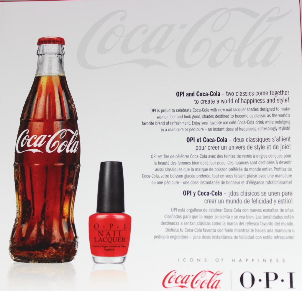 OPI & Coca-Cola Nail Polish