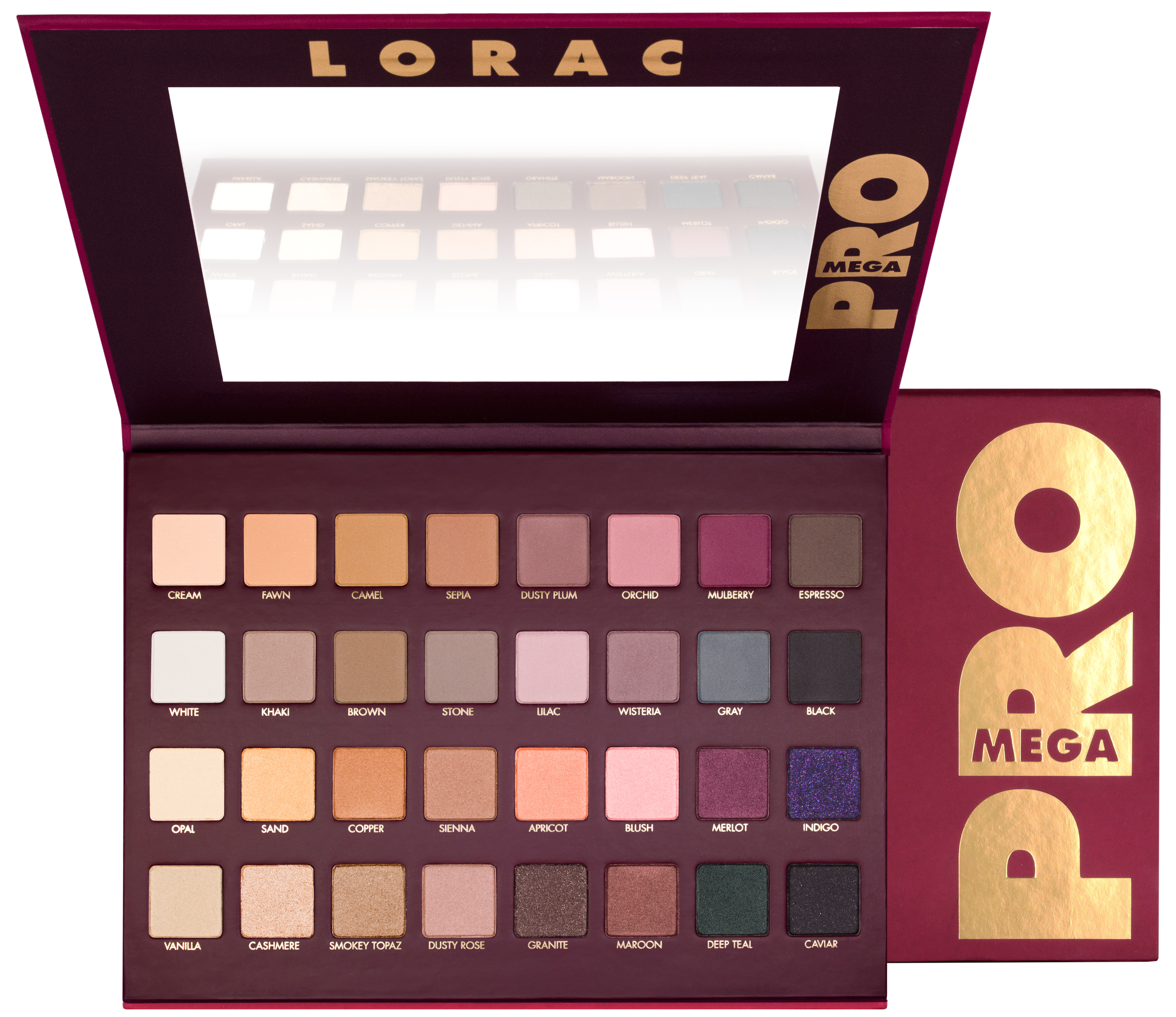 LORAC Holiday 2014: The Mega PRO Palette graphic