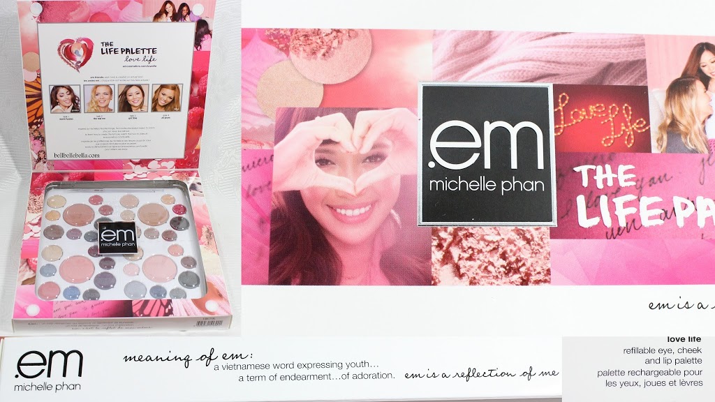 Em Michelle Phan Love Life Palette Review and Swatches graphic
