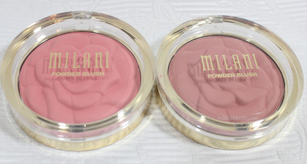 Milani Coming Up Roses Powder Blushes in Flora Passion and Romantic Rose graphic