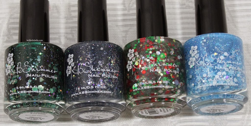 KB Shimmer Winter 2013 Nail Polishes graphic